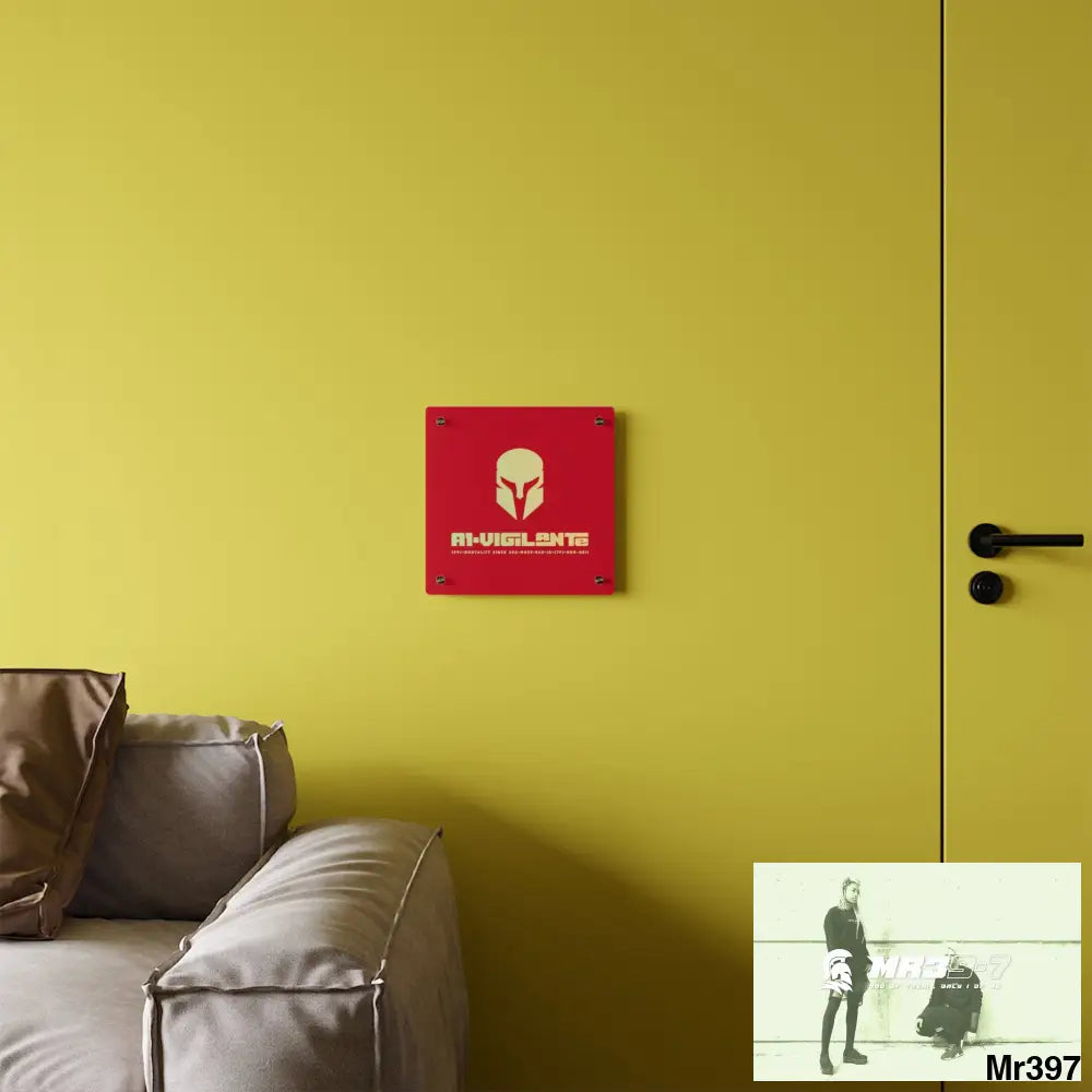 A1-Vigilante -Sparta Sparta Acrylic Wall Art Panels Home Decor