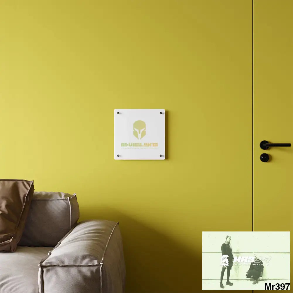 A1-Vigilante -Sparta Sparta Acrylic Wall Art Panels Home Decor