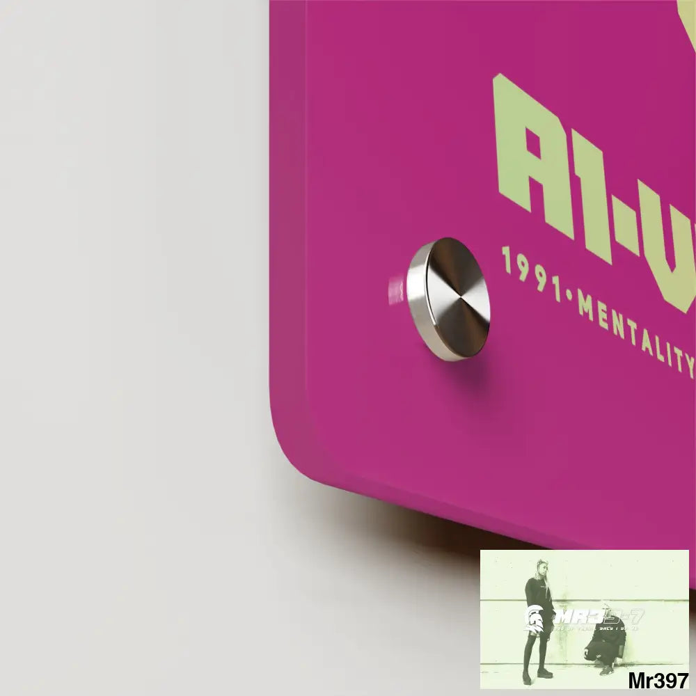 A1--Vigilante -Sparta Sparta Acrylic Wall Art Panels Home Decor