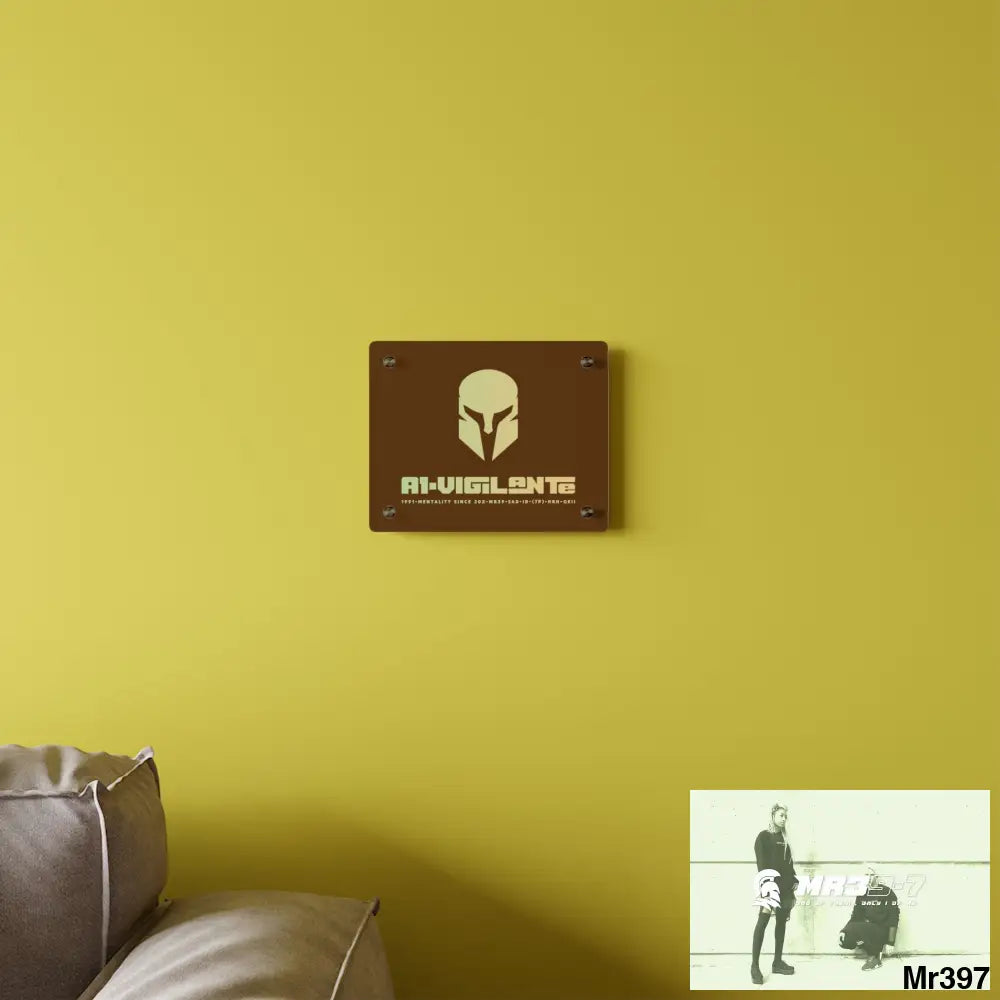 A1-Vigilante -Sparta Sparta Acrylic Wall Art Panels Home Decor