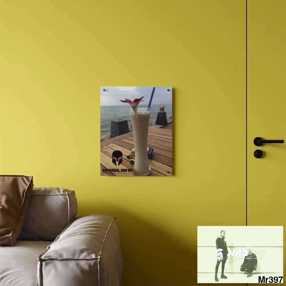 A1-Vigilante Sparta Back to Thailand for my death(s) 2016 because its only Rock n Roll Koh Lak Acrylic Wall Art Panels