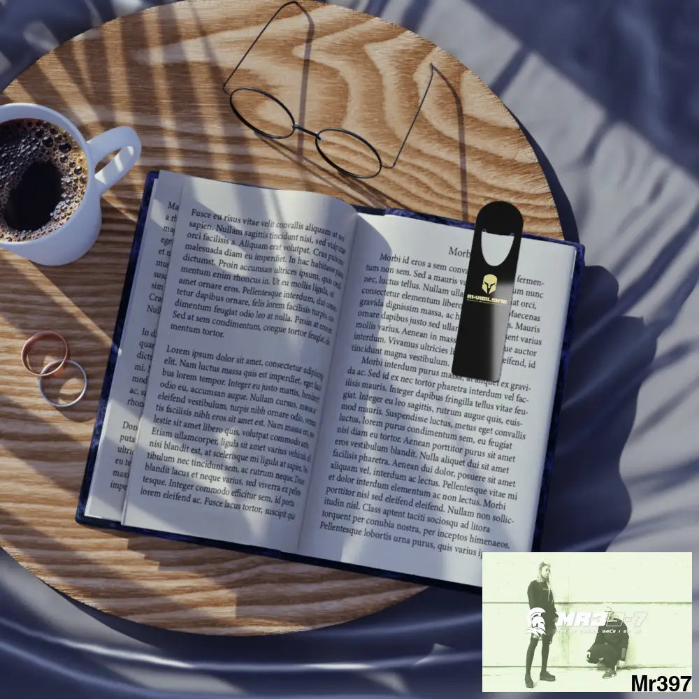 A1• Vigilante Sparta Bookmark One size / White Accessories