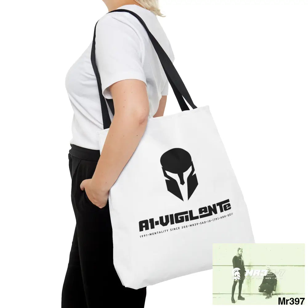 A1- Vigilante Sparta Camo Tote Bag (AOP) Bags