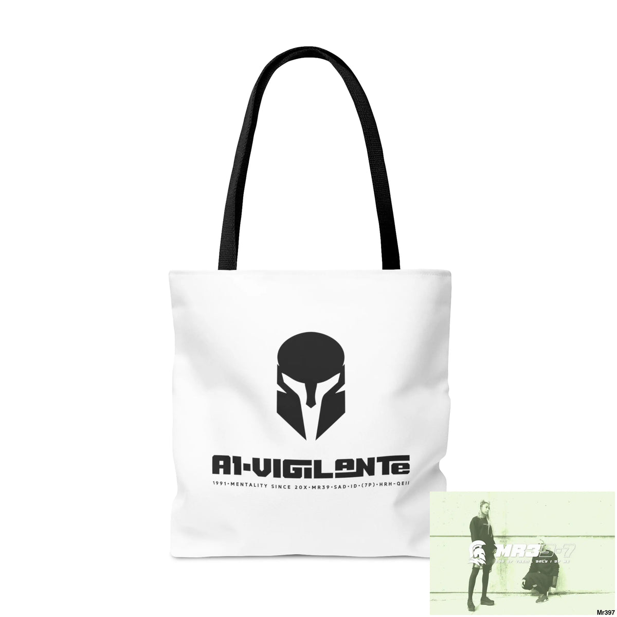 A1- Vigilante Sparta Camo Tote Bag (AOP) Bags