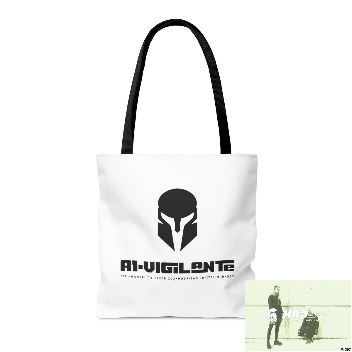 A1- Vigilante Sparta Camo Tote Bag (AOP) Bags