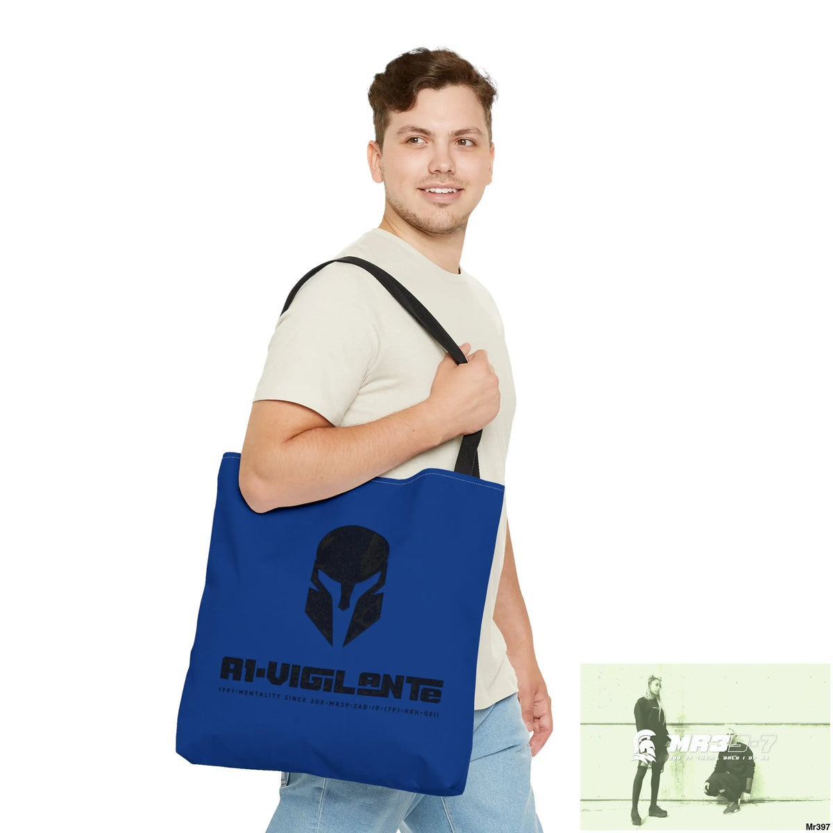 A1- Vigilante Sparta Camo Tote Bag (AOP) Bags