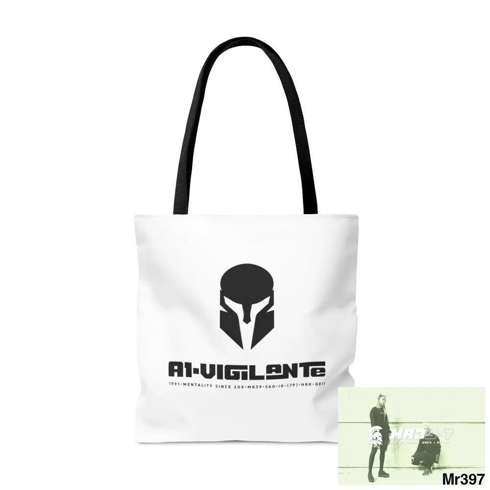 A1- Vigilante Sparta Camo Tote Bag (AOP) Bags