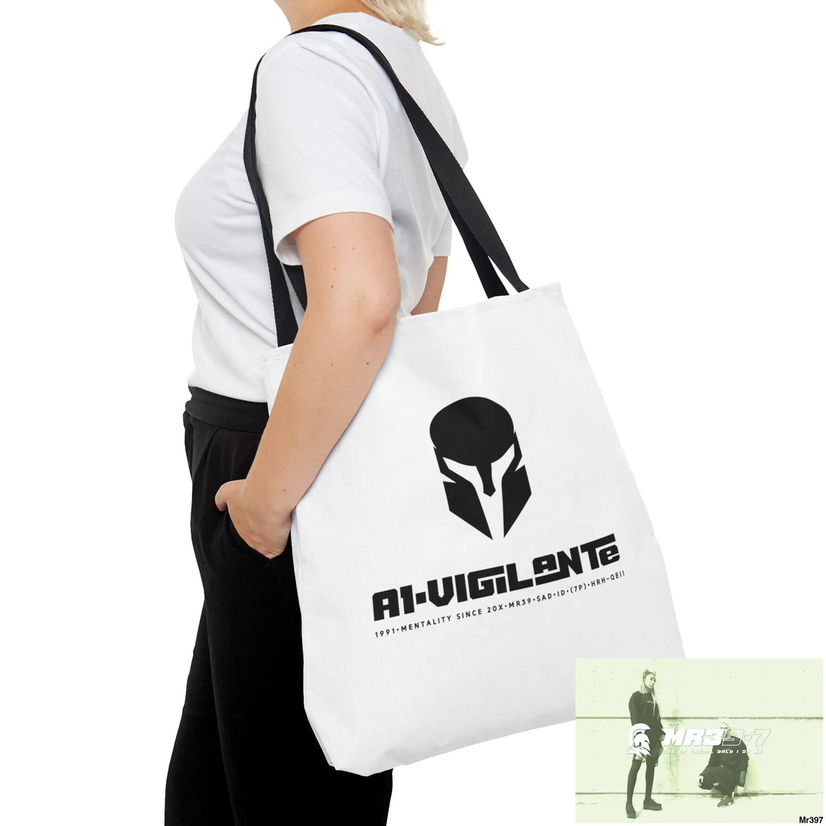 A1- Vigilante Sparta Camo Tote Bag (AOP) Bags