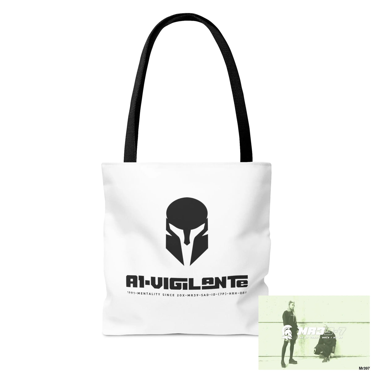 A1- Vigilante Sparta Camo Tote Bag (AOP) Bags