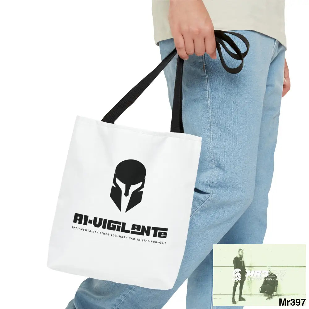 A1- Vigilante Sparta Camo Tote Bag (AOP) Bags