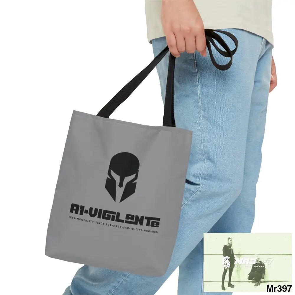 A1- Vigilante Sparta Camo Tote Bag (AOP) Bags