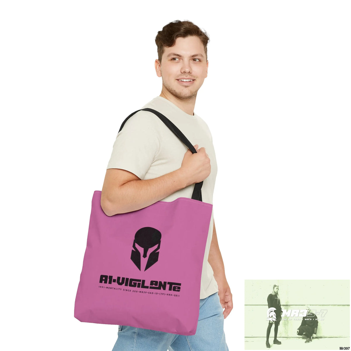 A1- Vigilante Sparta Camo Tote Bag (AOP) Bags