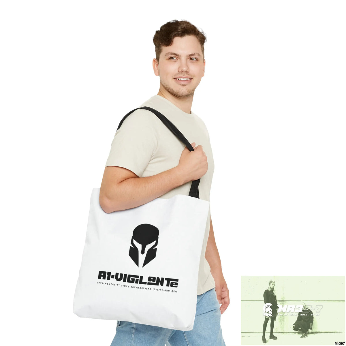 A1- Vigilante Sparta Camo Tote Bag (AOP) Bags