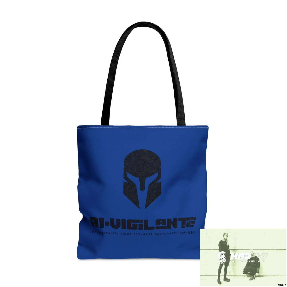 A1- Vigilante Sparta Camo Tote Bag (AOP) Large Bags