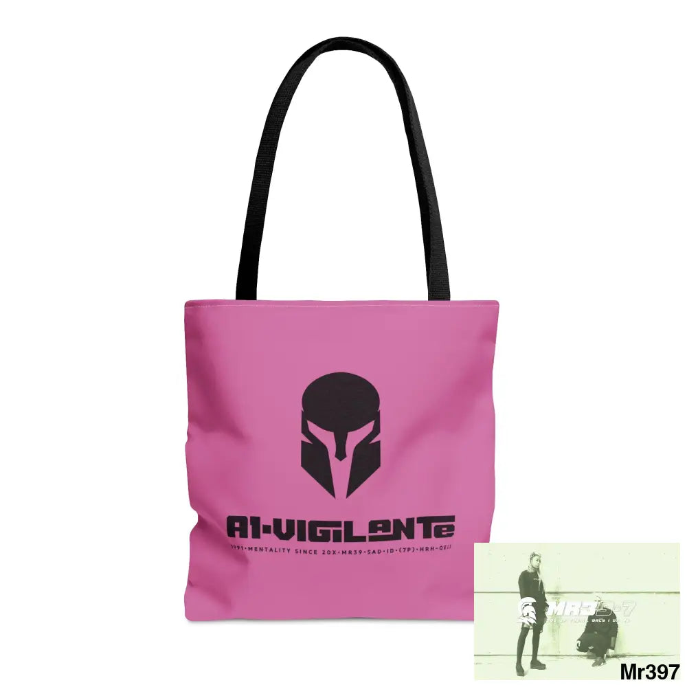 A1- Vigilante Sparta Camo Tote Bag (AOP) Medium Bags