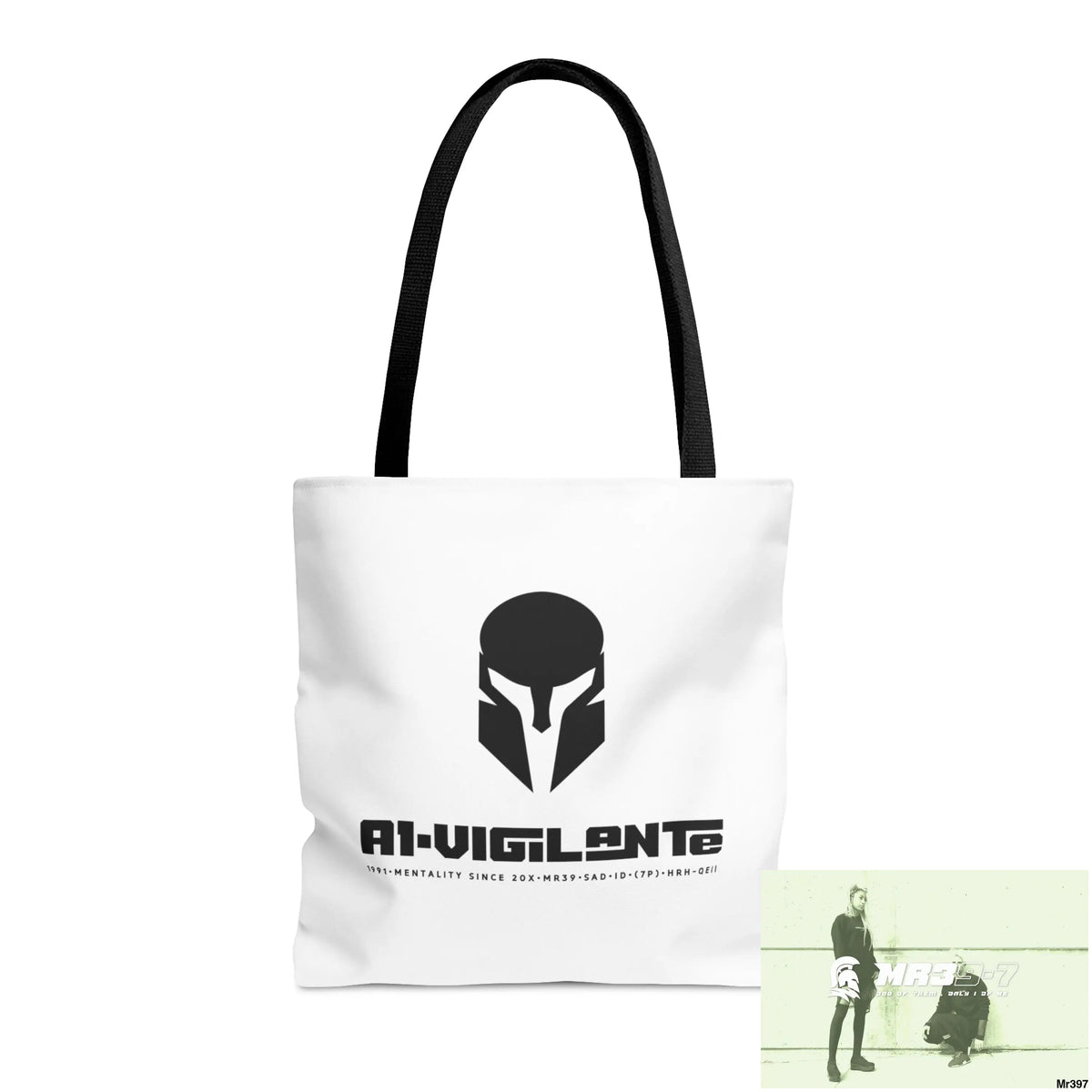 A1- Vigilante Sparta Camo Tote Bag (AOP) Medium Bags