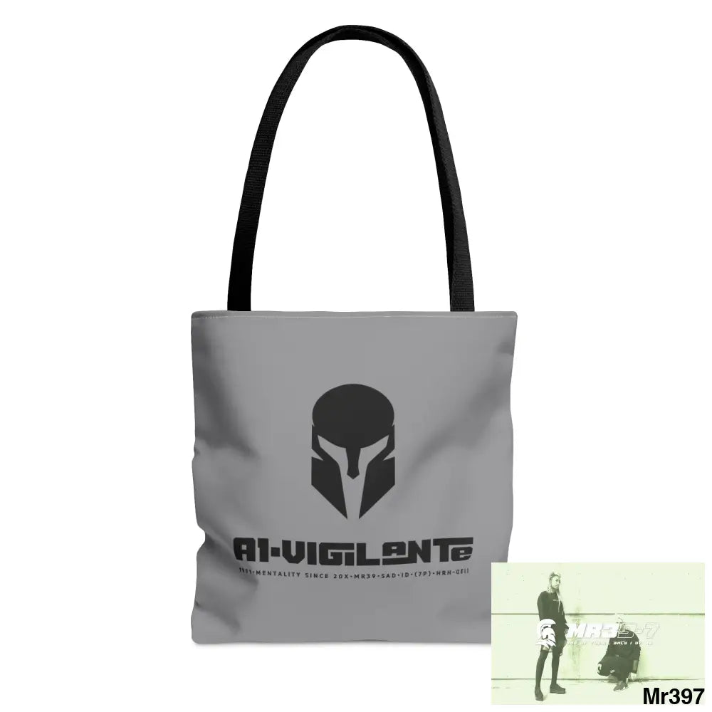A1- Vigilante Sparta Camo Tote Bag (AOP) Small Bags