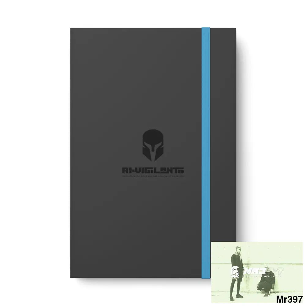 A1-Vigilante Sparta Color Contrast Notebook - Ruled 5.5’’ x 8.25’’ / Blue / Ruled line Paper products