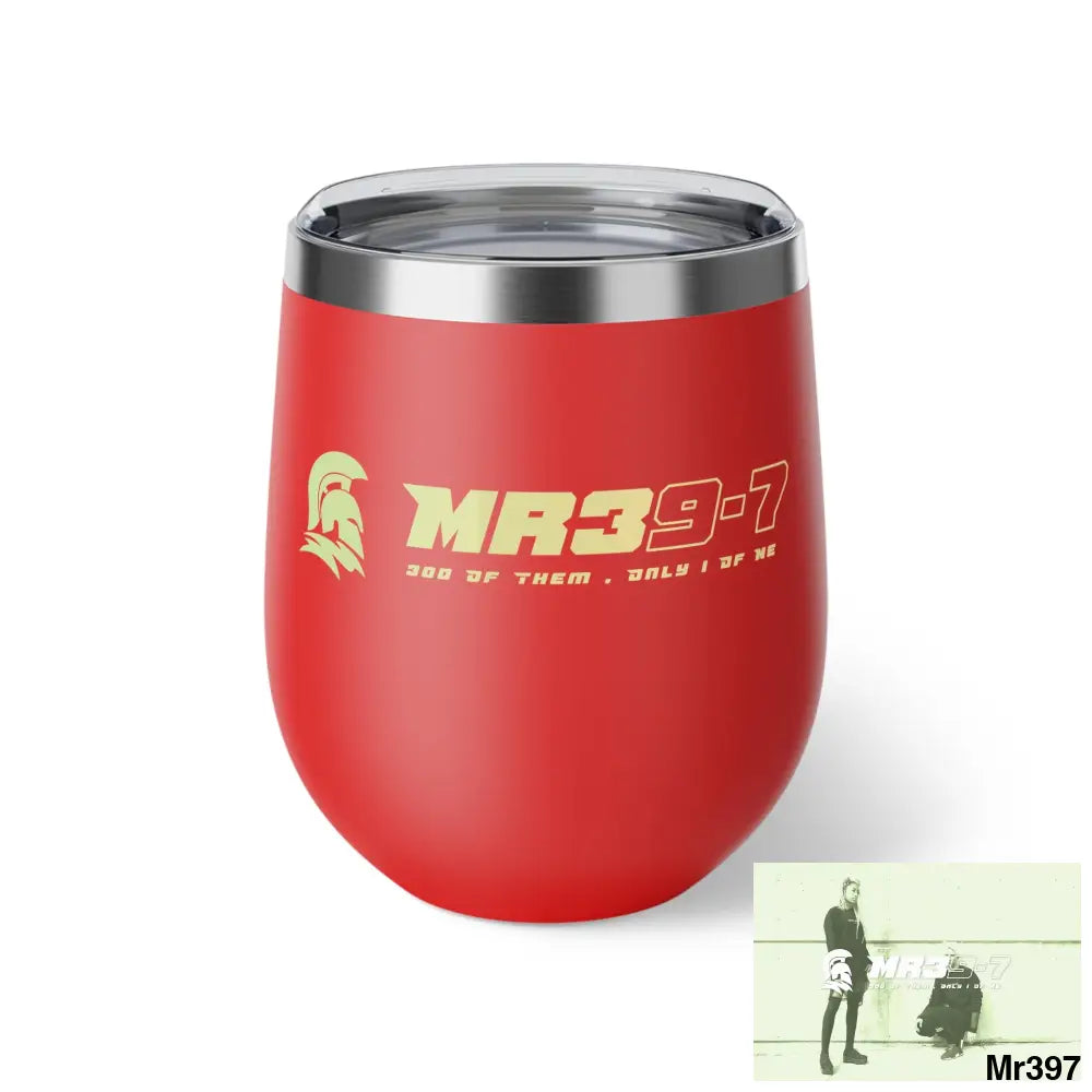 A1-Vigilante Sparta Copper Vacuum Insulated Cup 12oz Red / 12oz Mug