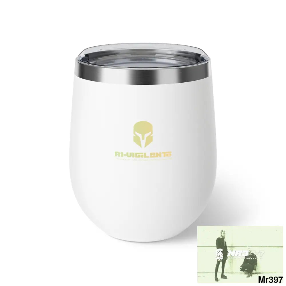 A1-Vigilante Sparta Copper Vacuum Insulated Cup 12oz White / 12oz Mug