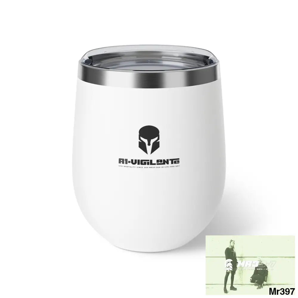 A1-Vigilante Sparta Copper Vacuum Insulated Cup 12oz White / 12oz Mug