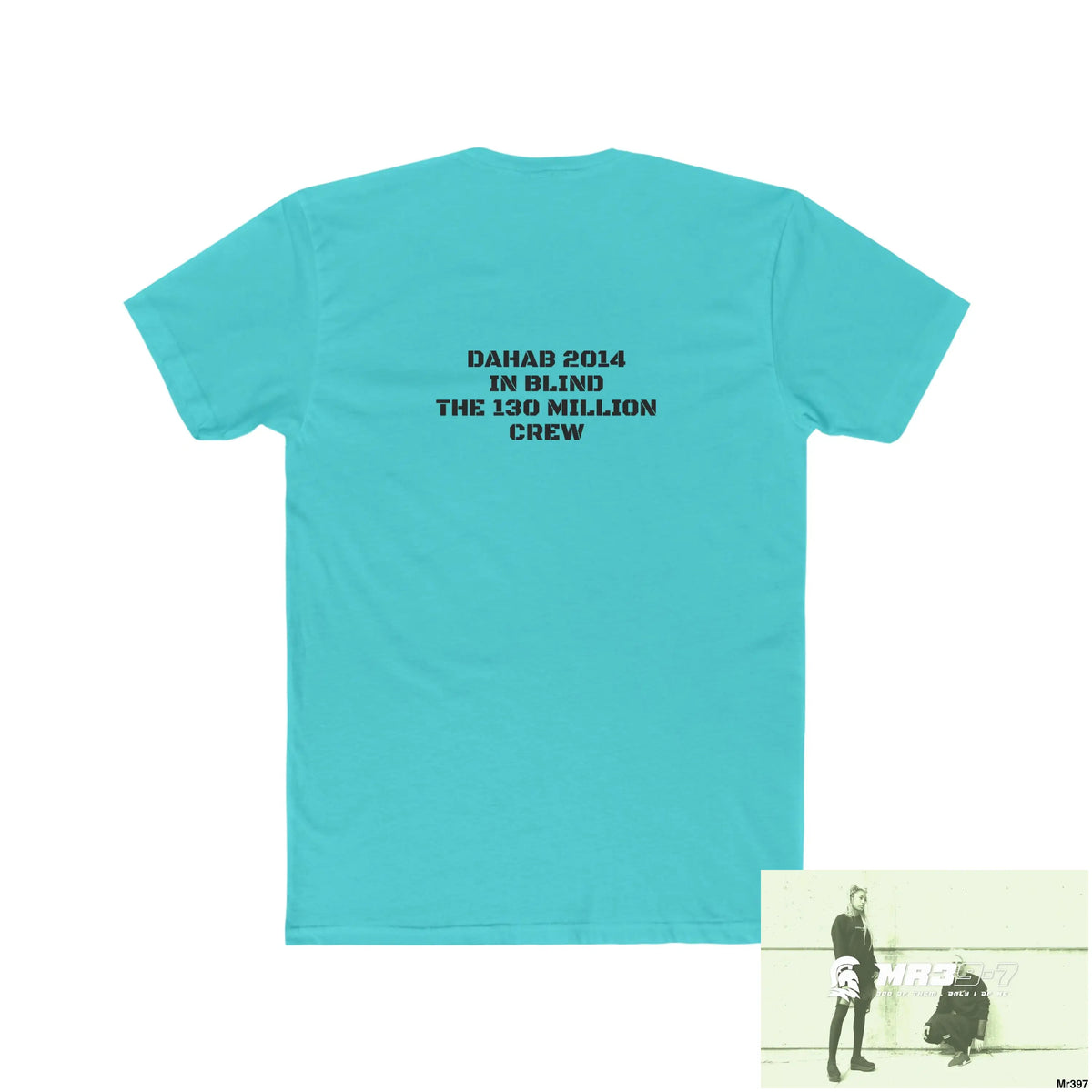A1-Vigilante Sparta Dahab 2014 in Blind The 130 Million Crew Men’s Cotton Crew Tee T-Shirt