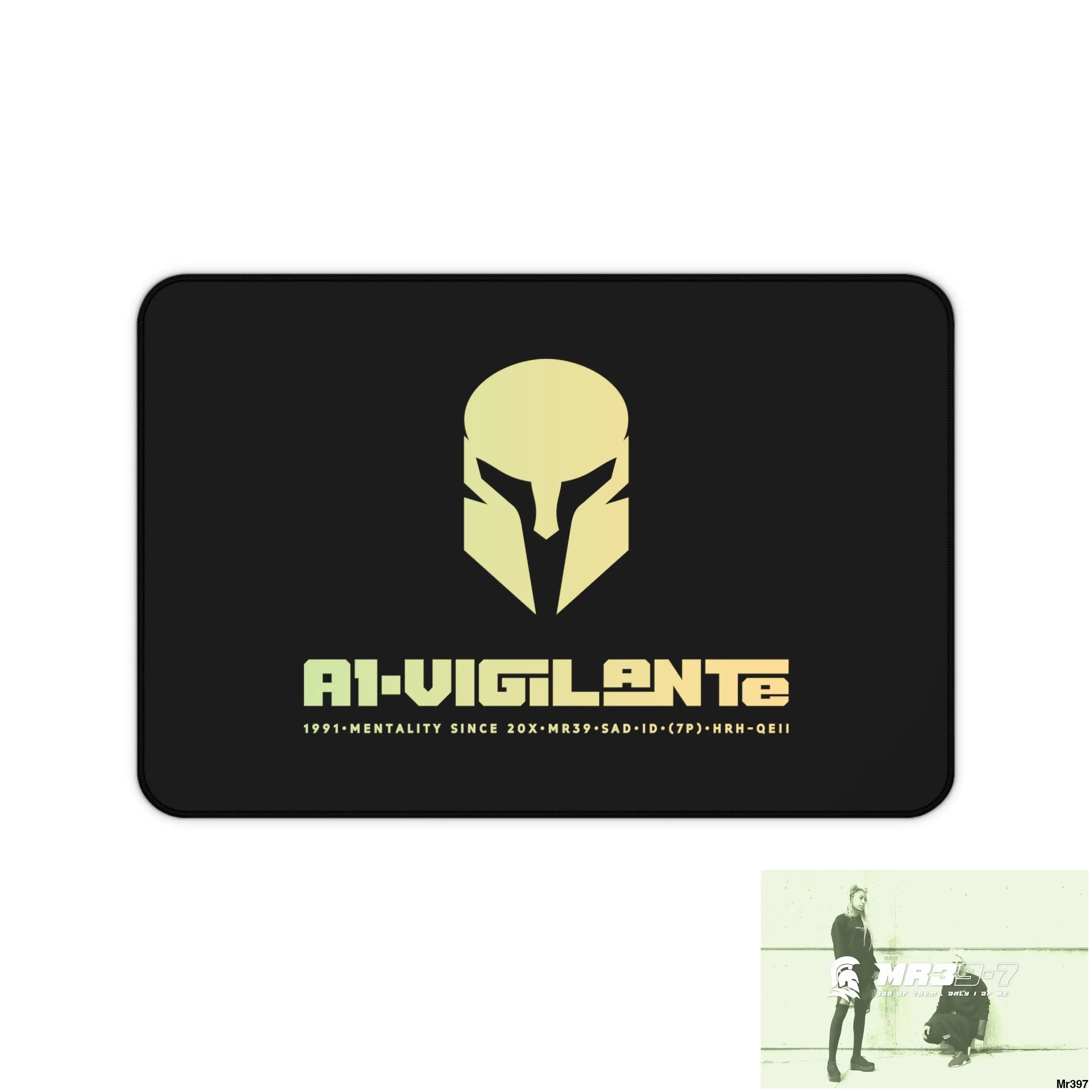 A1-Vigilante Sparta Desk Mat Home Decor