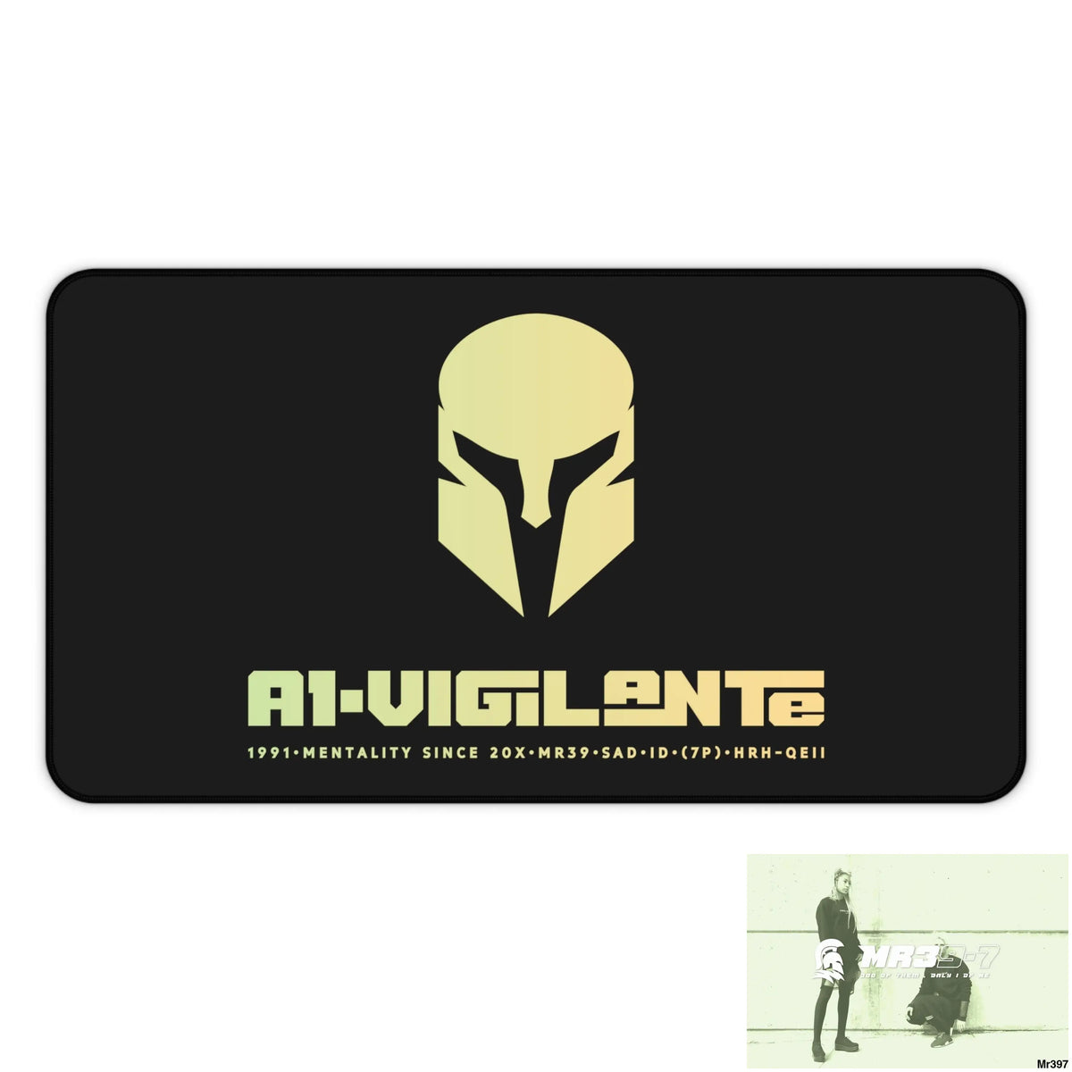 A1-Vigilante Sparta Desk Mat Home Decor
