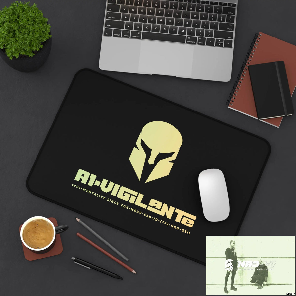 A1-Vigilante Sparta Desk Mat Home Decor