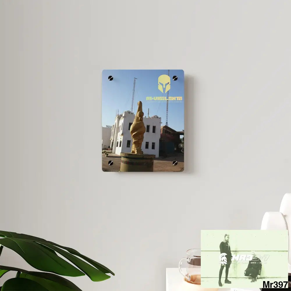 A1-Vigilante Sparta Egypt Dahab 2014 Police Station tower Escape - Climb/Jump Acrylic Wall Art Panels Home Decor