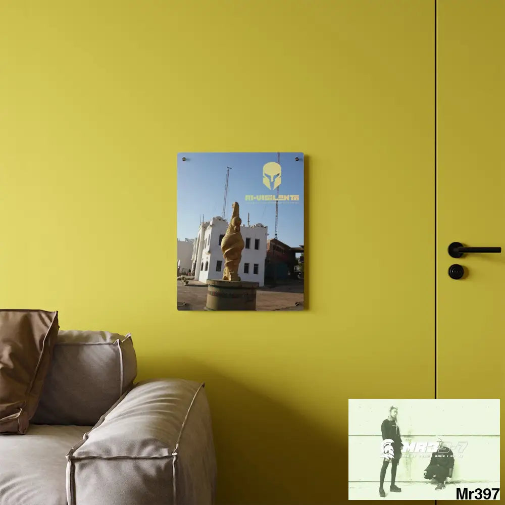 A1-Vigilante Sparta Egypt Dahab 2014 Police Station tower Escape - Climb/Jump Acrylic Wall Art Panels Home Decor