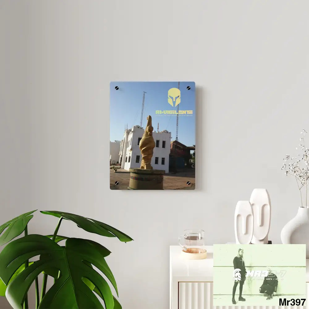 A1-Vigilante Sparta Egypt Dahab 2014 Police Station tower Escape - Climb/Jump Acrylic Wall Art Panels Home Decor