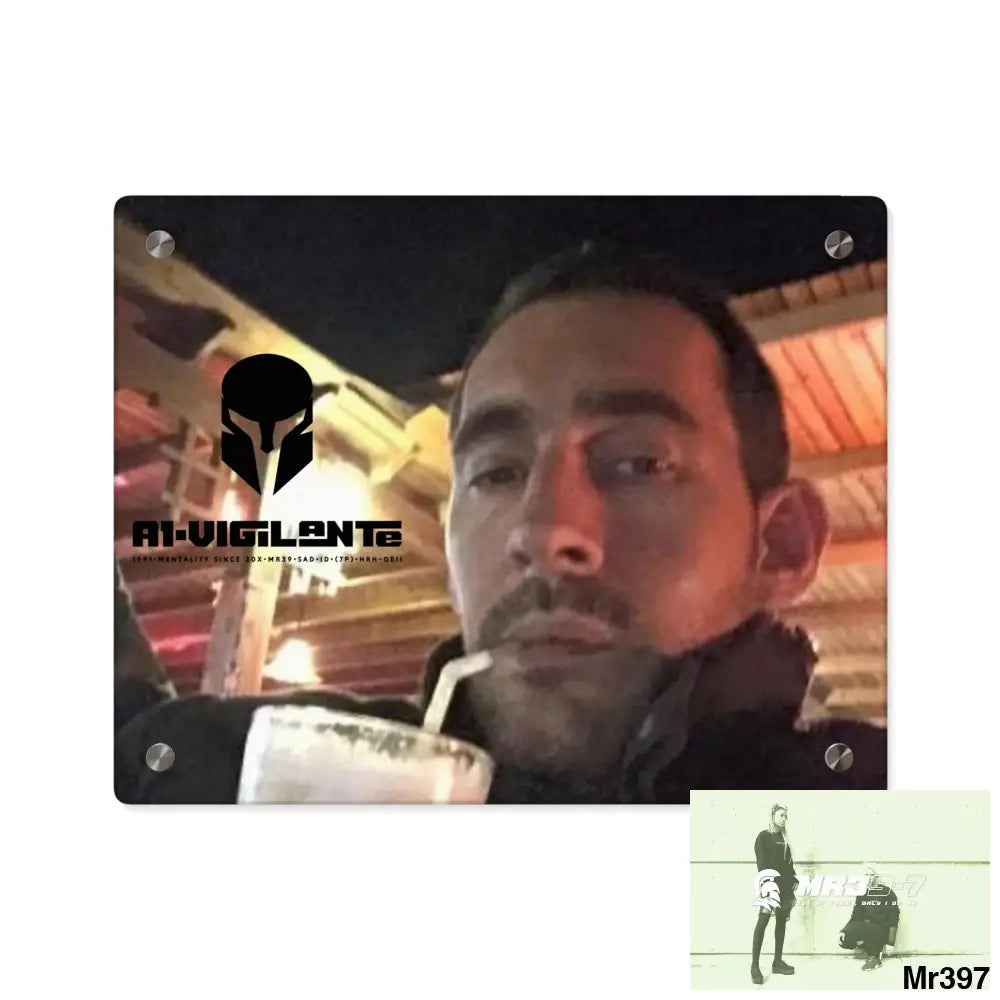 A1-Vigilante Sparta Egypt -Dahab December 2014 after the madness Acrylic Wall Art Panels 14″ x 11″ (Horizontal)