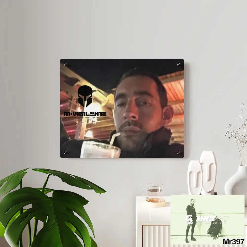 A1-Vigilante Sparta Egypt -Dahab December 2014 after the madness Acrylic Wall Art Panels Home Decor