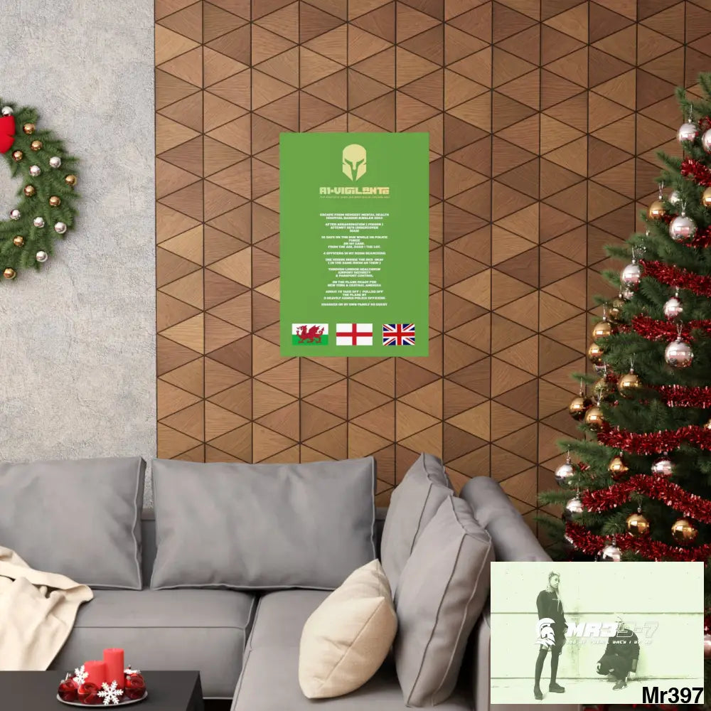 A1-Vigilante Sparta Escape from Hergest MH Hospital 2013 Matte Vertical Posters Poster