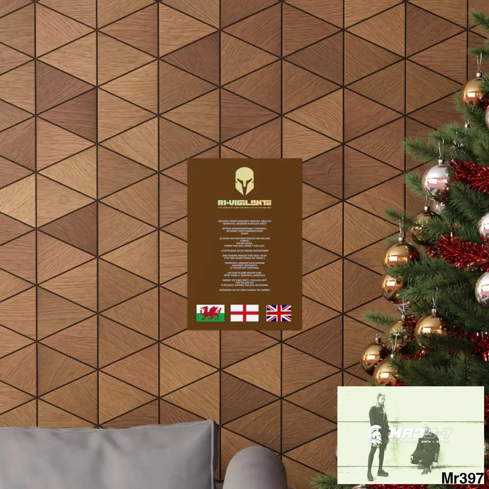 A1-Vigilante Sparta Escape from Hergest MH Hospital 2013 Matte Vertical Posters Poster