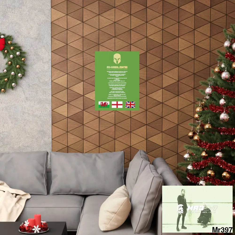 A1-Vigilante Sparta Escape from Hergest MH Hospital 2013 Matte Vertical Posters Poster