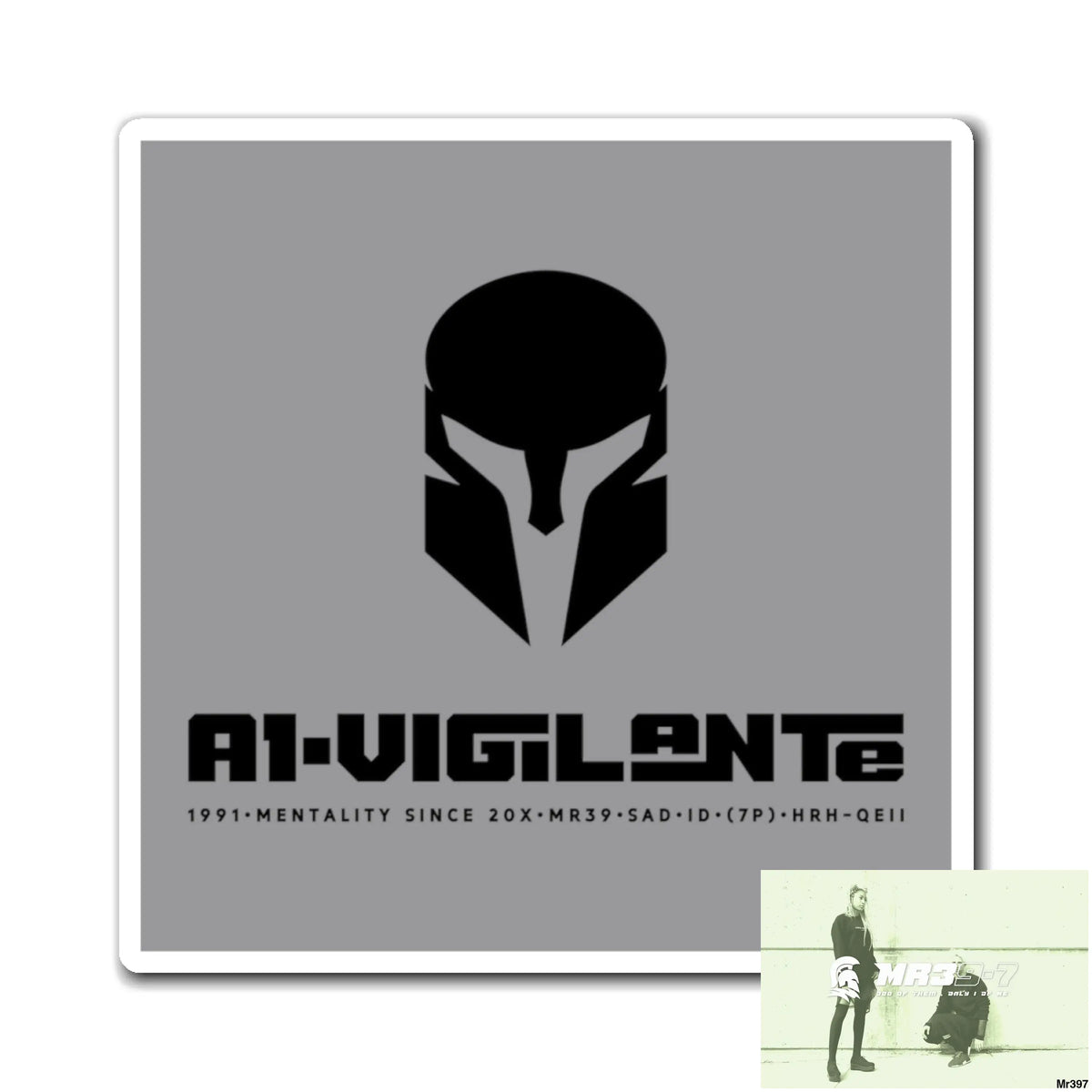 A1-Vigilante Sparta Fridge Magnet Paper products
