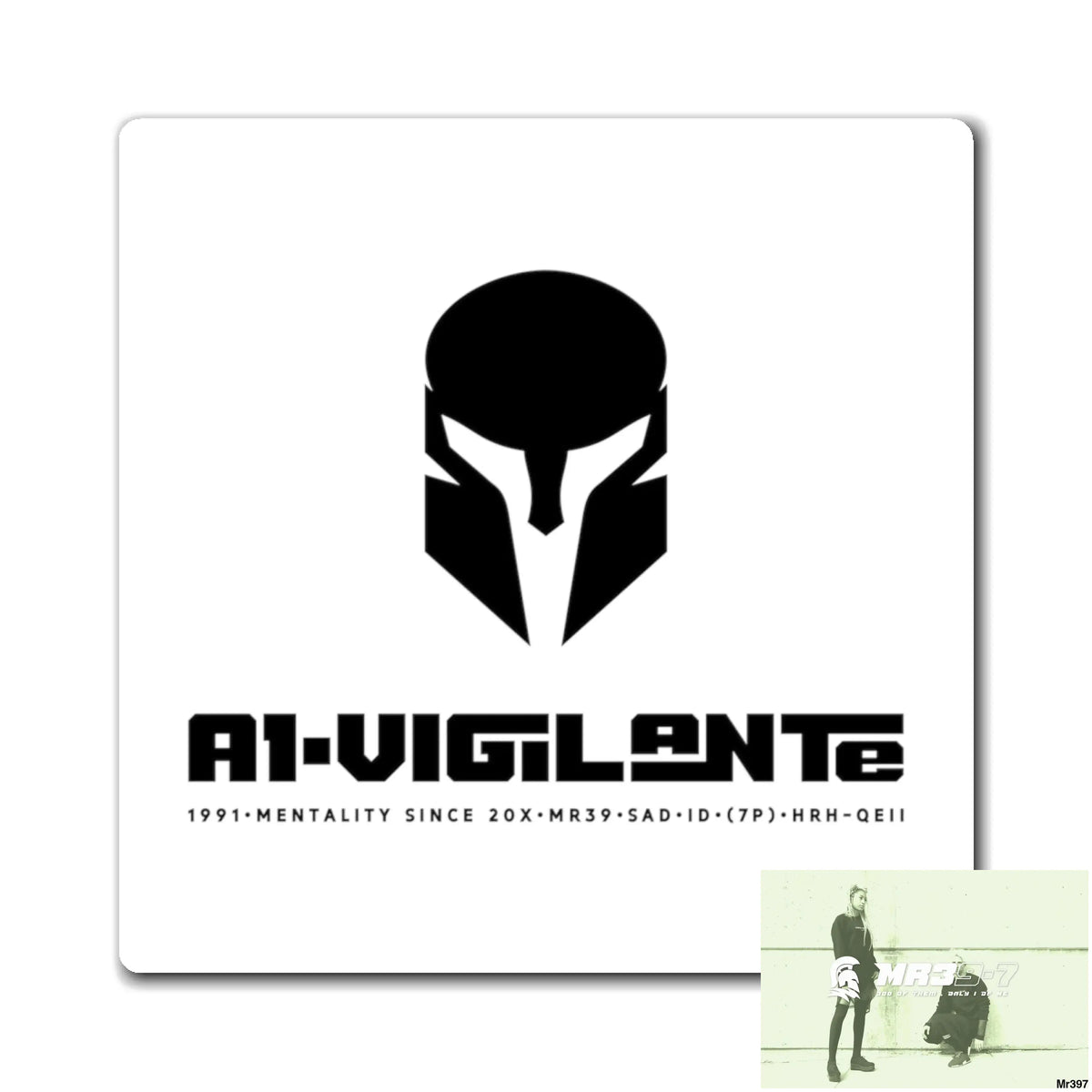 A1-Vigilante Sparta Fridge Magnet Paper products