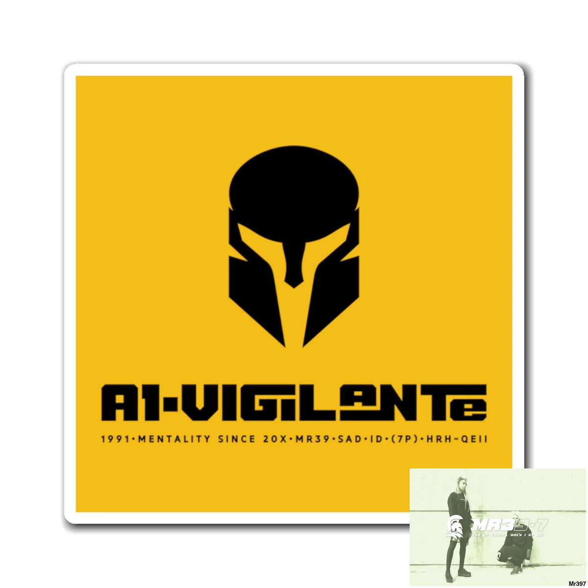A1-Vigilante Sparta Fridge Magnet Paper products