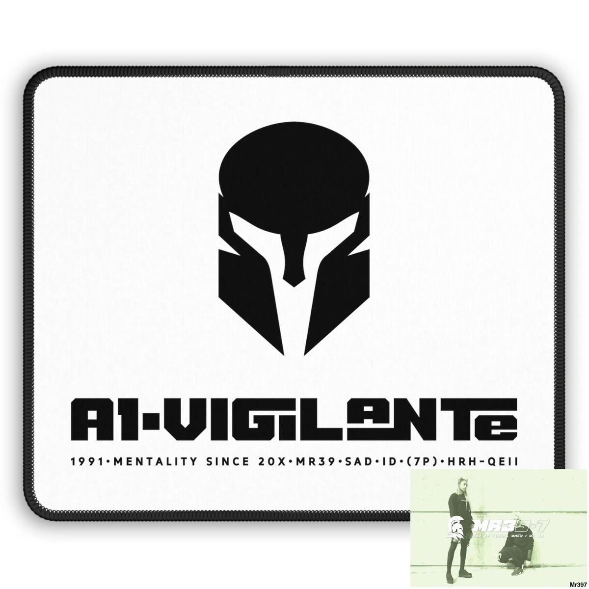 A1-Vigilante Sparta Gaming Mouse Pad Rectangle / 9’’ × 7’’ Home Decor