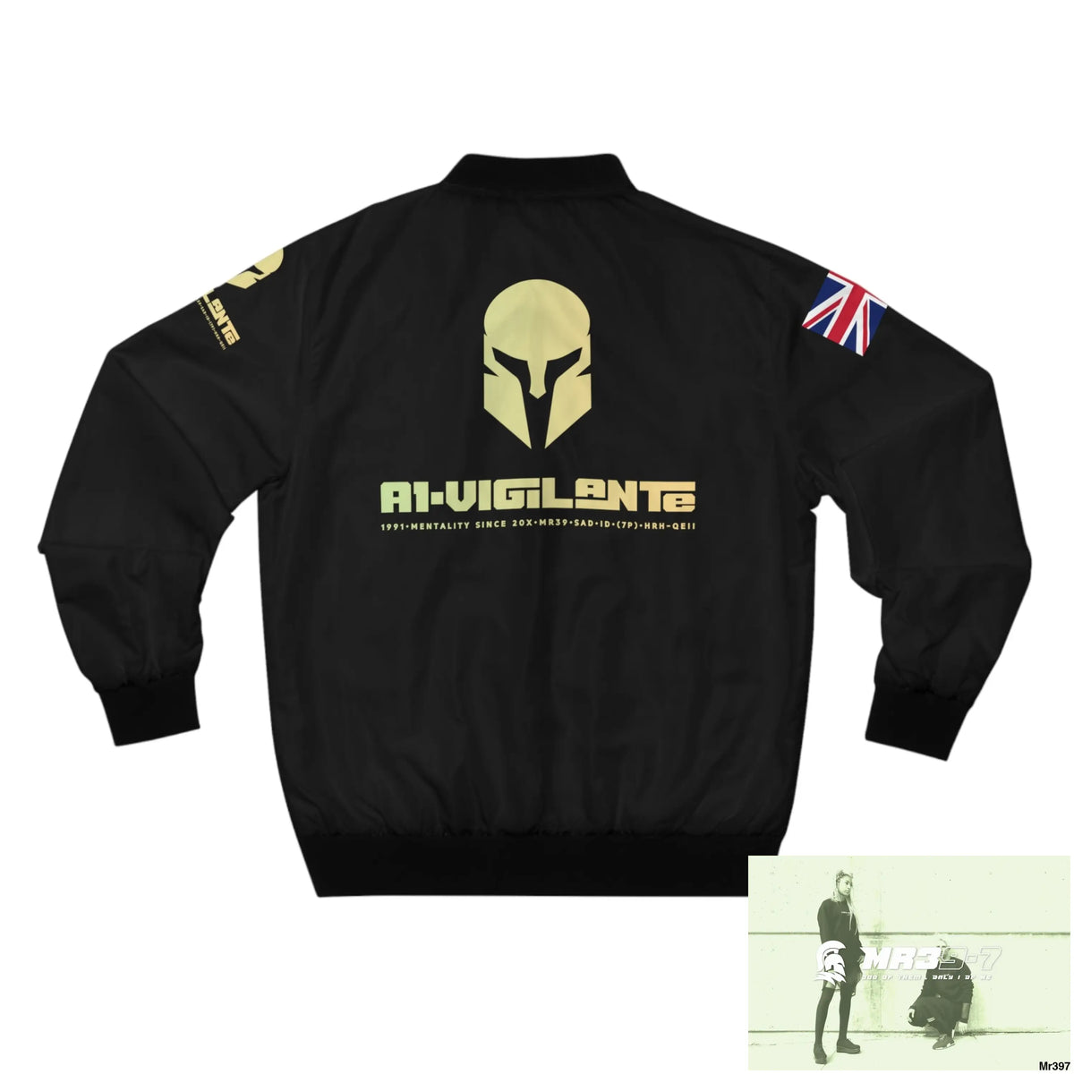 A1-Vigilante Sparta GBR Men’s Bomber Jacket (AOP) All Over Prints