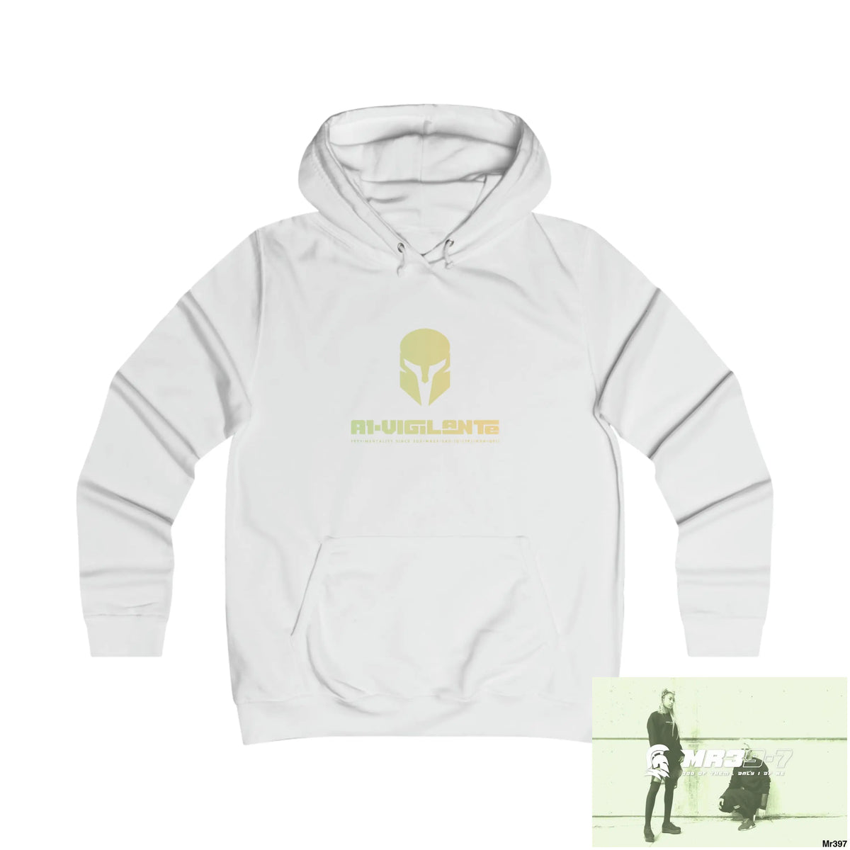 A1-Vigilante - Sparta Girlie College Hoodie S / Arctic White Hoodie