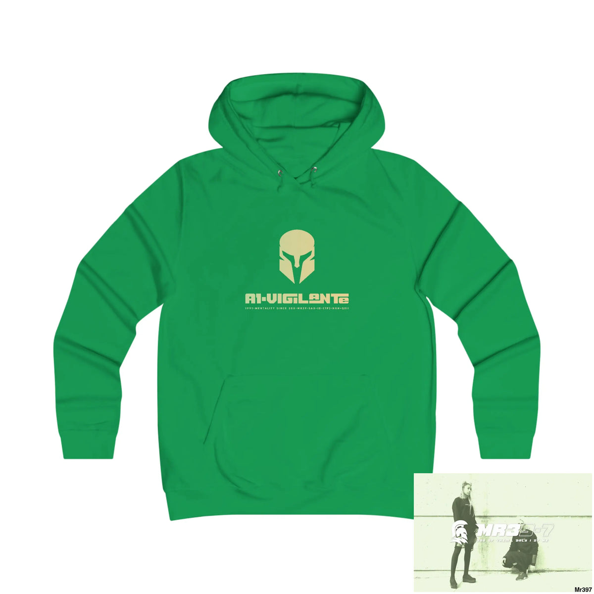 A1-Vigilante - Sparta Girlie College Hoodie S / Kelly Green Hoodie