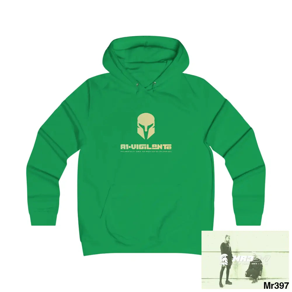 A1-Vigilante - Sparta Girlie College Hoodie S / Kelly Green Hoodie