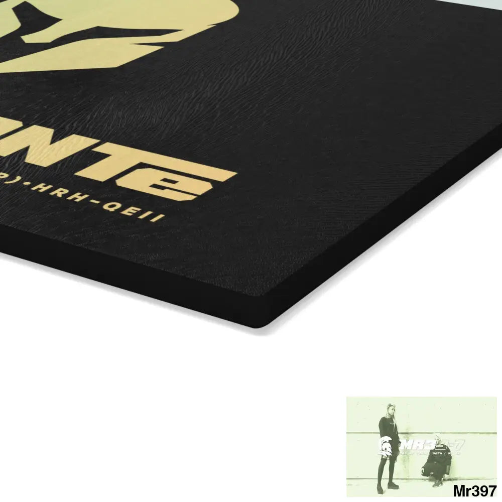 A1- Vigilante -Sparta Glass Cutting Board Home Decor