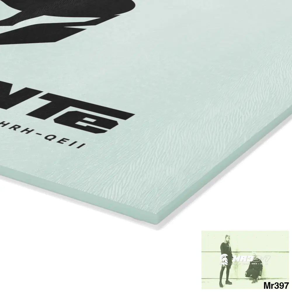 A1- Vigilante Sparta Glass Cutting Board Home Decor