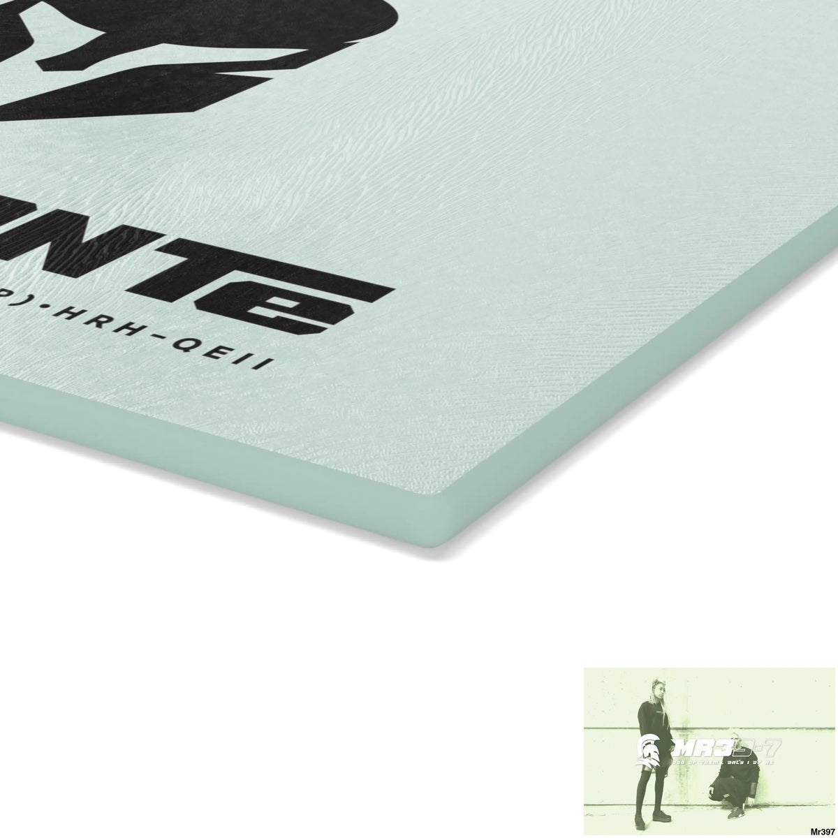 A1- Vigilante Sparta Glass Cutting Board Home Decor