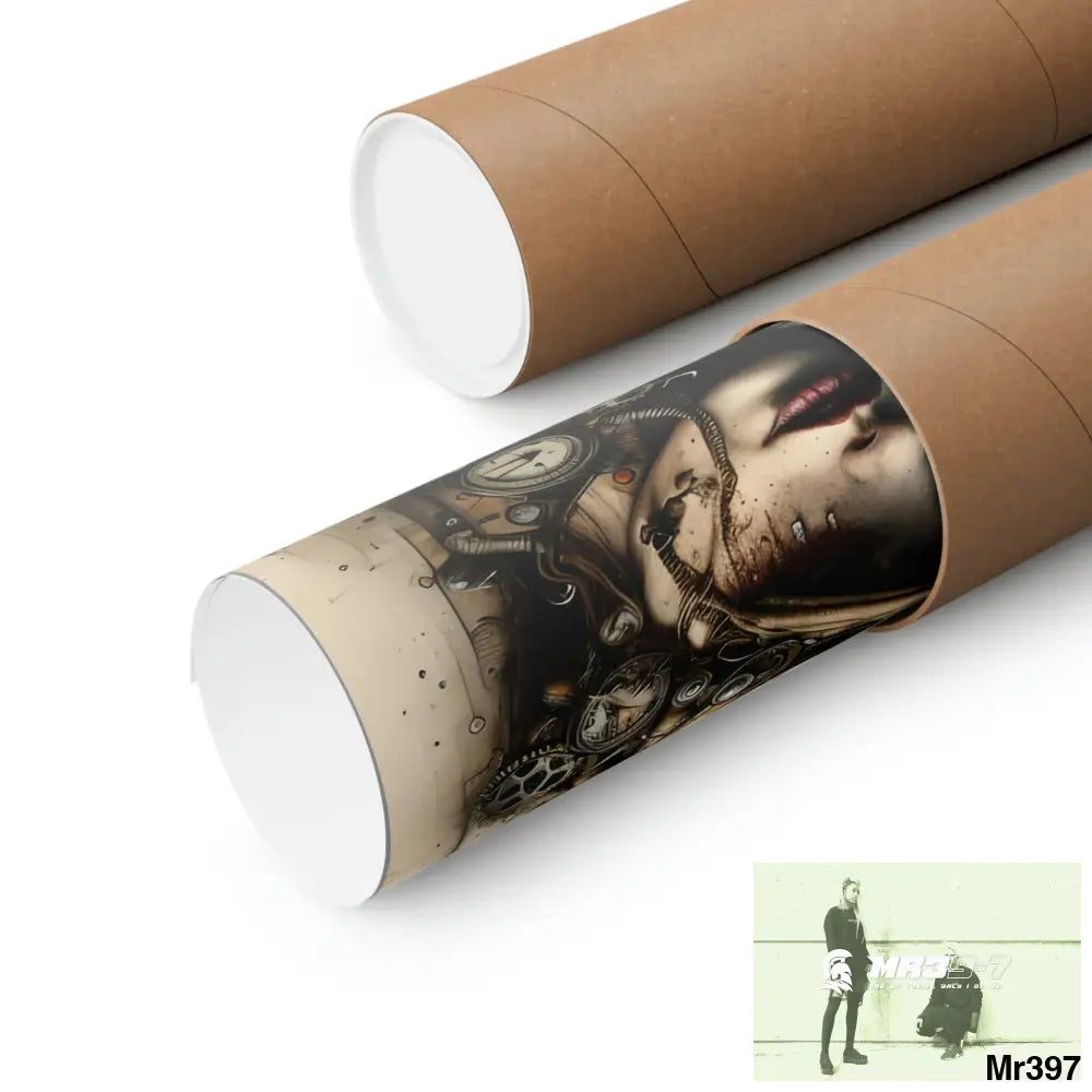 A1-Vigilante Sparta Gothic Animal Super Resolution Graphic Matte Vertical Posters Poster