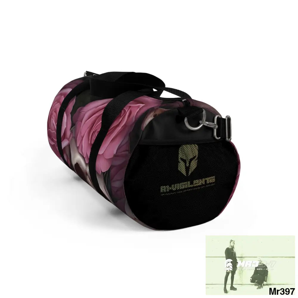 A1-Vigilante Sparta Gothic Skulls & Roses Duffel Bag Bags